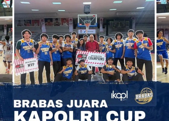 Tim Basket (BRABAS) Juara KAPOLRI CUP 2026