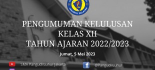 PENGUMUMAN KELULUSAN KELAS XII TAHUN AJARAN 2022/2023