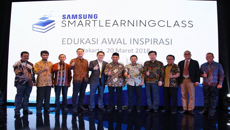 Mendikbud Resmikan Samsung Smart Learning Class SMA Pangudi Luhur