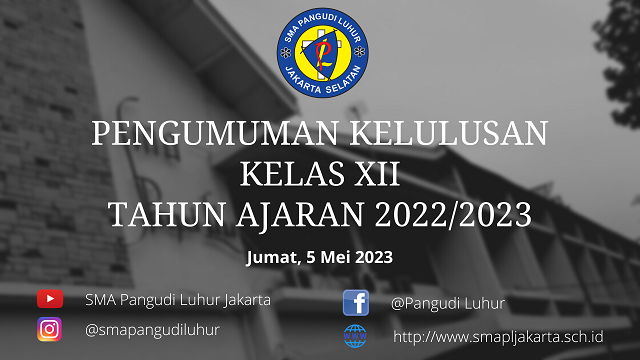 PENGUMUMAN KELULUSAN KELAS XII TAHUN AJARAN 2022/2023