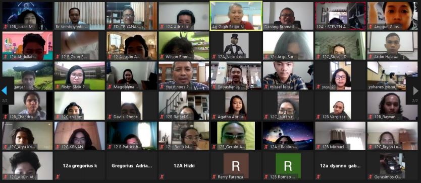 Pelaksanaan Bina Rohani Kelas XII